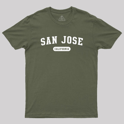 San Jose California Geek T-Shirt