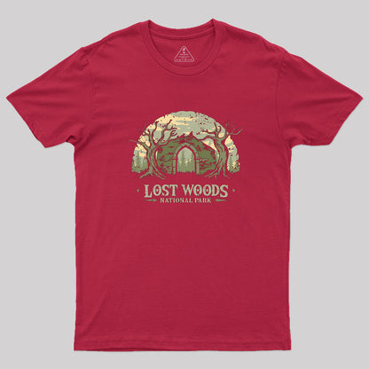 Lost Woods National Park Geek T-Shirt