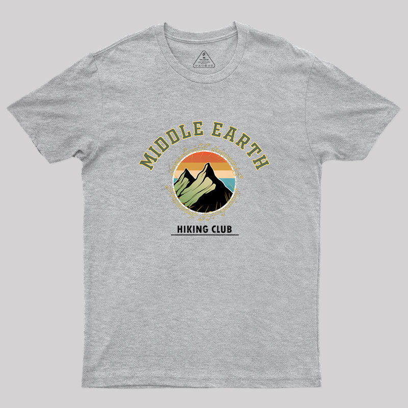 Middle Earth Hiking Club Geek T-Shirt