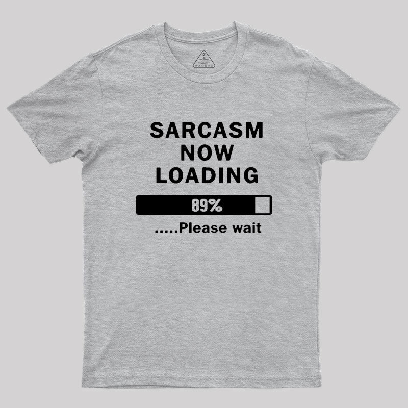 Sarcasm Joke Classic Geek T-Shirt