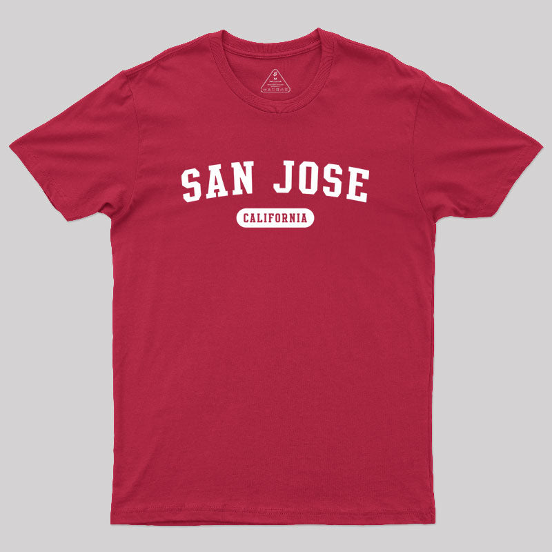 San Jose California Geek T-Shirt