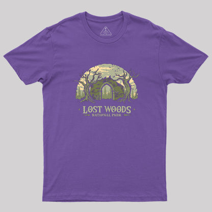 Lost Woods National Park Geek T-Shirt