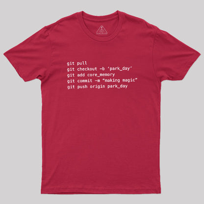 git magic Geek T-Shirt