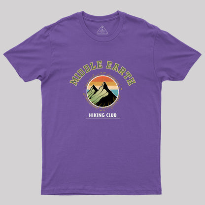 Middle Earth Hiking Club Geek T-Shirt