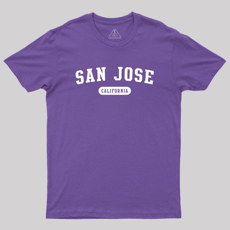 San Jose California Geek T-Shirt