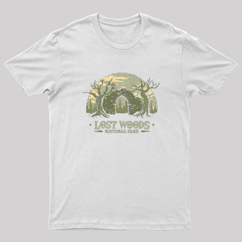 Lost Woods National Park Geek T-Shirt