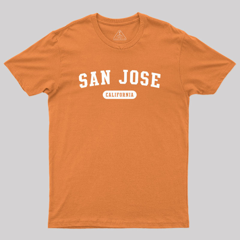 San Jose California Geek T-Shirt