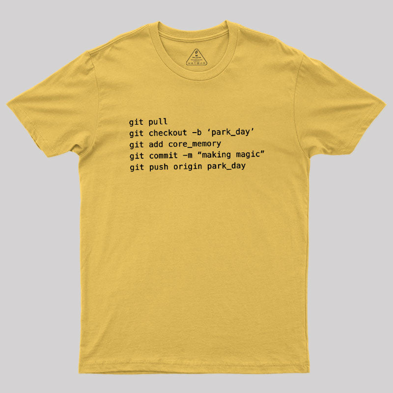 git magic Geek T-Shirt