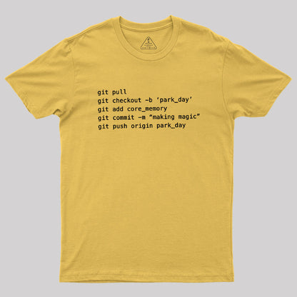 git magic Geek T-Shirt