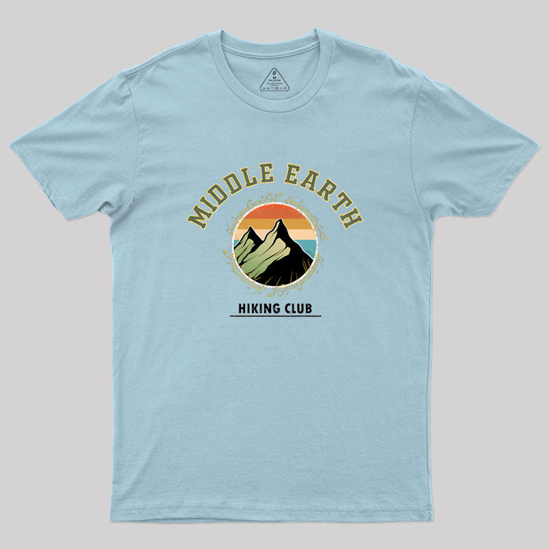 Middle Earth Hiking Club Geek T-Shirt