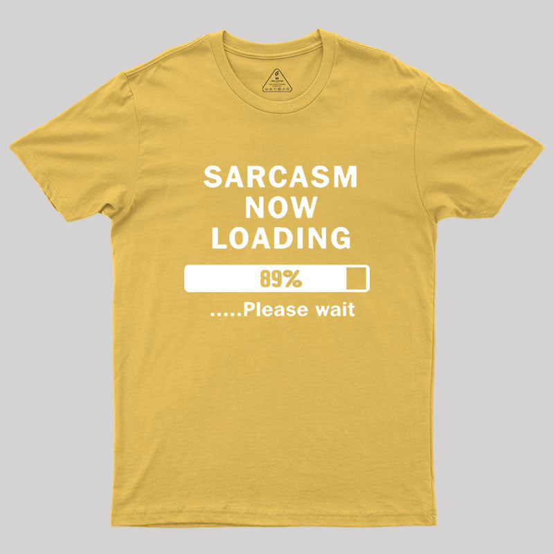 Sarcasm Joke Classic Geek T-Shirt