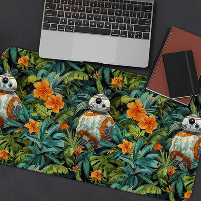 Bb8 Hawaiian Style Geek Mouse Pad