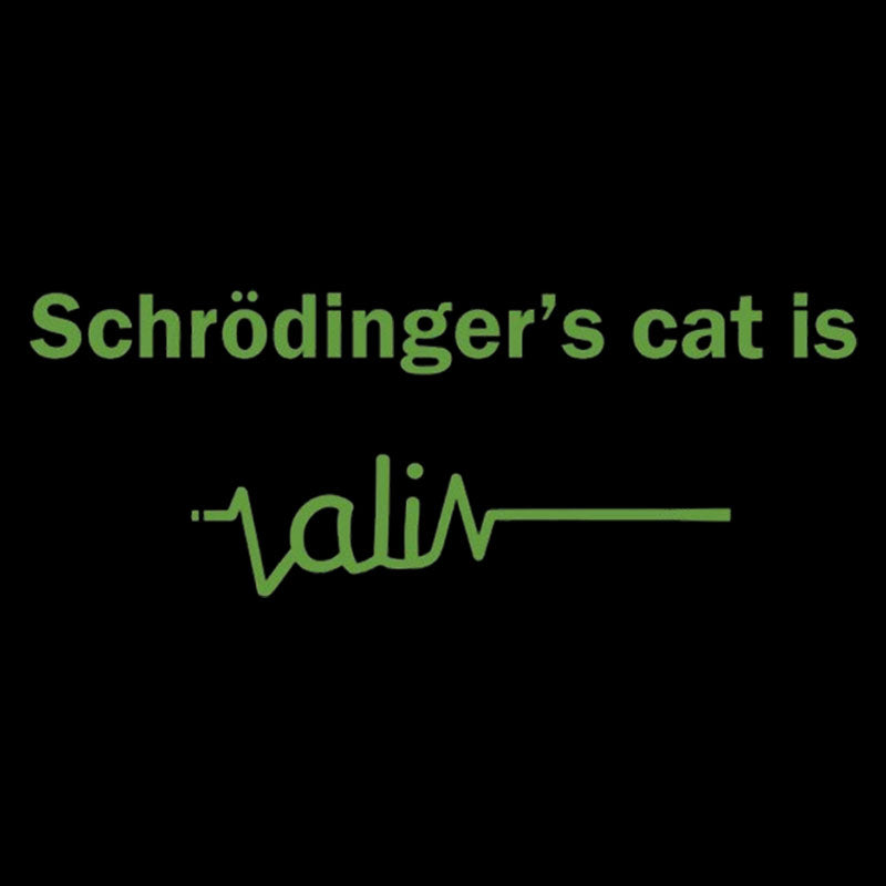 SchrÃ¶dinger’s Cat is Ali Geek T-Shirt