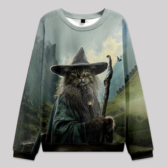 Catdalf Knit Sweatshirt