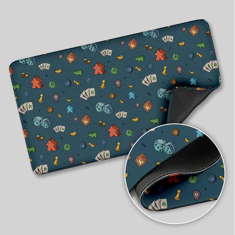 Meeple Board Game Geek Mouse Pad