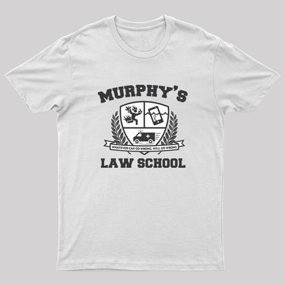 Murphy's Law School Geek T-Shirt