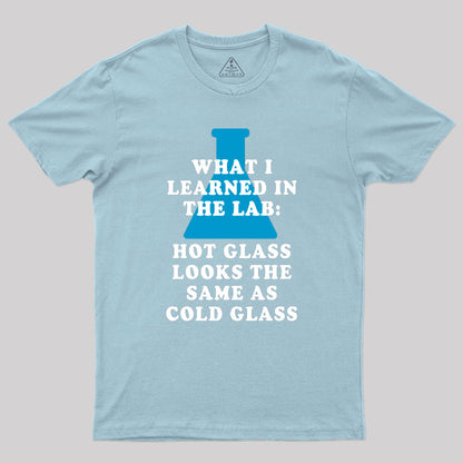 Chemistry Glass Humor Geek T-Shirt