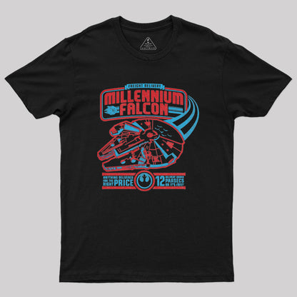 Millennium Falcon Smuggler Service Geek T-Shirt