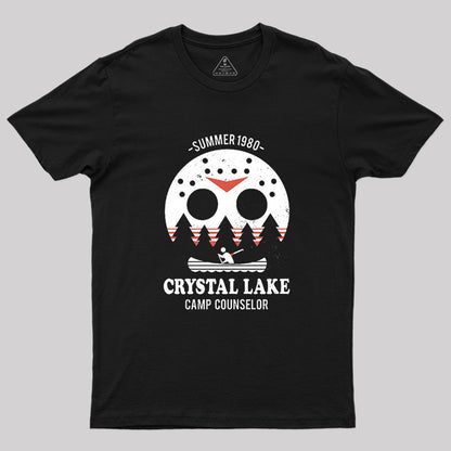 Crystal Lake Camp Counselor Geek T-Shirt