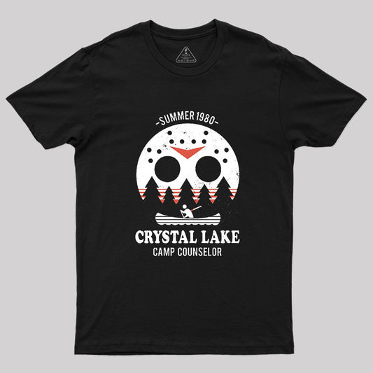 Crystal Lake Camp Counselor Geek T-Shirt