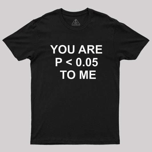 You are significant to me Geek T-Shirt