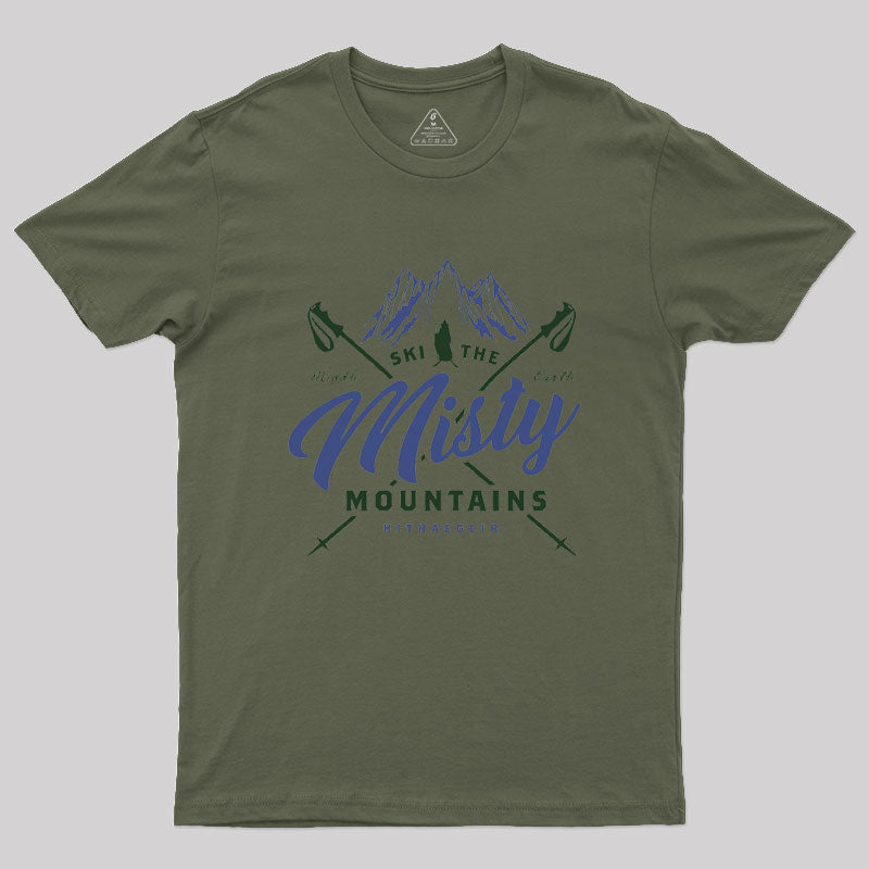 Misty Mountains Geek T-Shirt