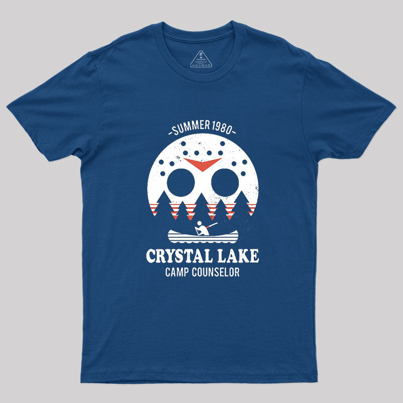 Crystal Lake Camp Counselor Geek T-Shirt