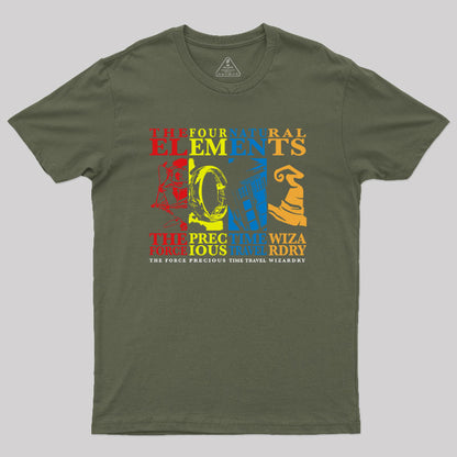 The Four Elements Geek T-Shirt