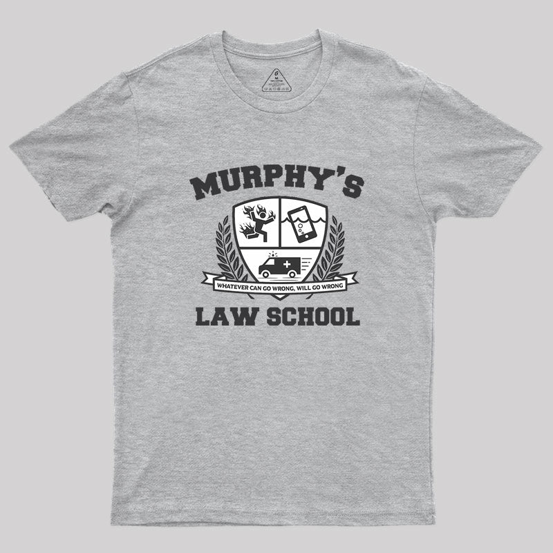 Murphy's Law School Geek T-Shirt