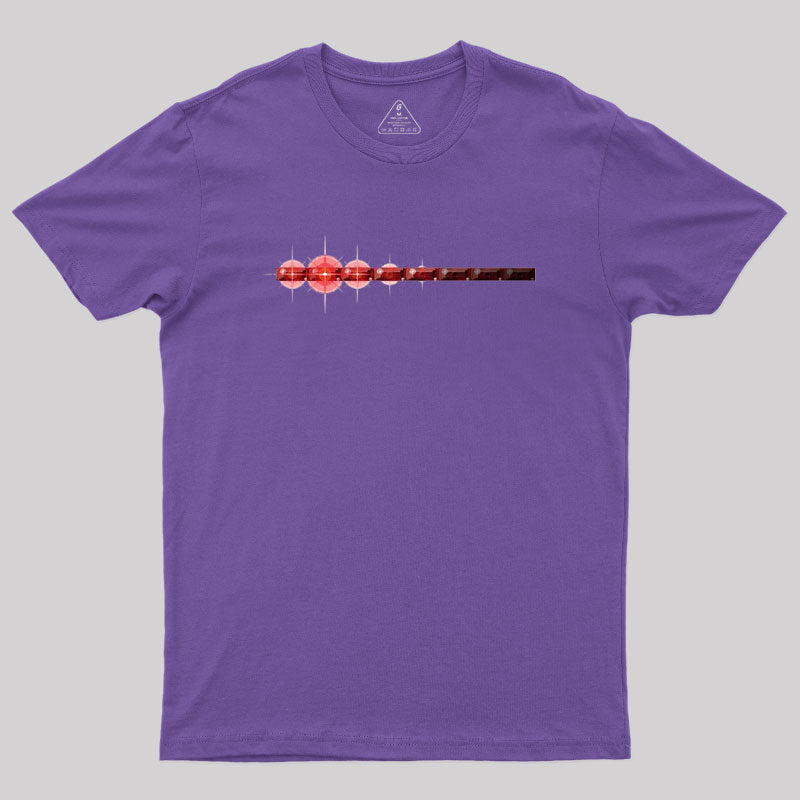 Knight Rider Red Light Geek T-Shirt