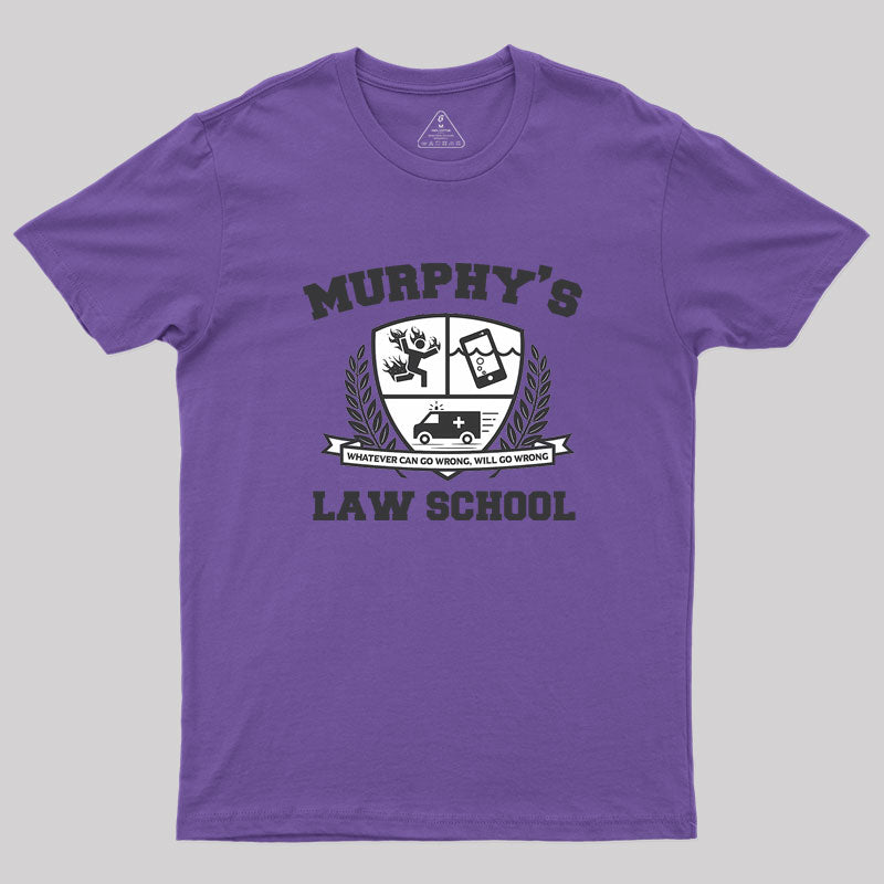 Murphy's Law School Geek T-Shirt