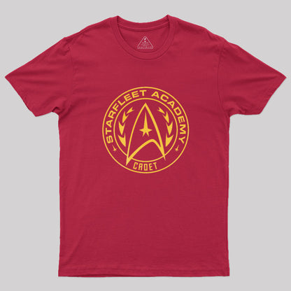 Star Trek Starfleet Academy Cadet Classic Emblem Geek T-Shirt