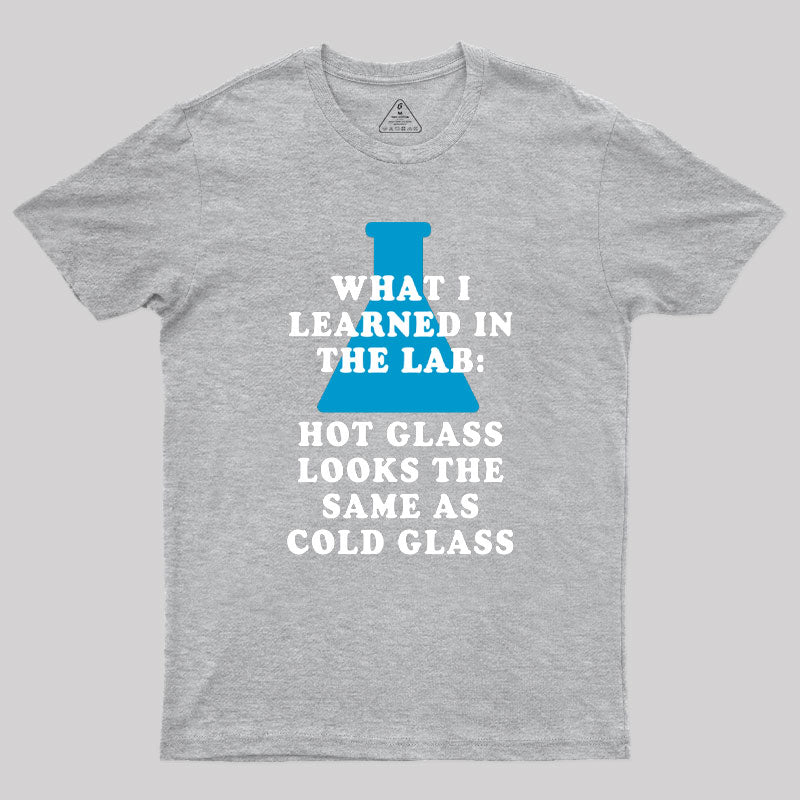 Chemistry Glass Humor Geek T-Shirt