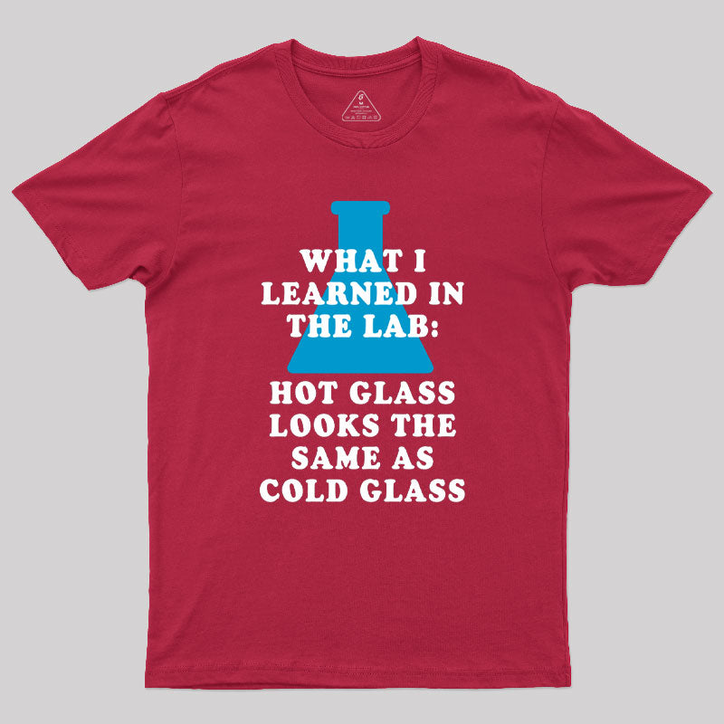 Chemistry Glass Humor Geek T-Shirt