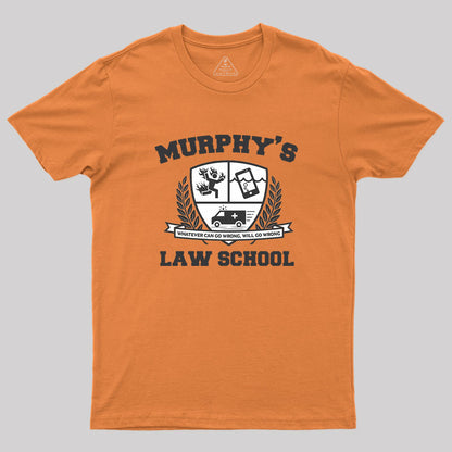 Murphy's Law School Geek T-Shirt