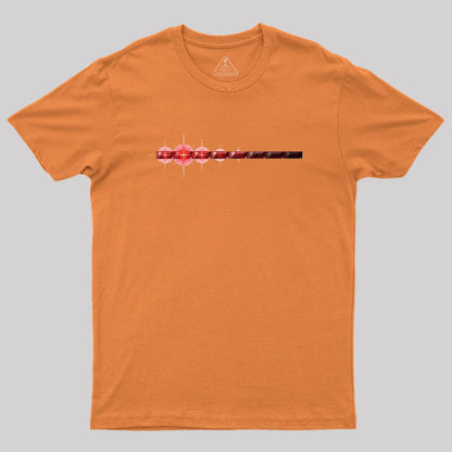 Knight Rider Red Light Geek T-Shirt