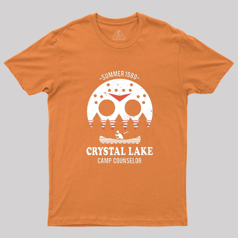 Crystal Lake Camp Counselor Geek T-Shirt