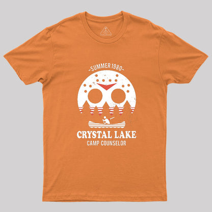 Crystal Lake Camp Counselor Geek T-Shirt