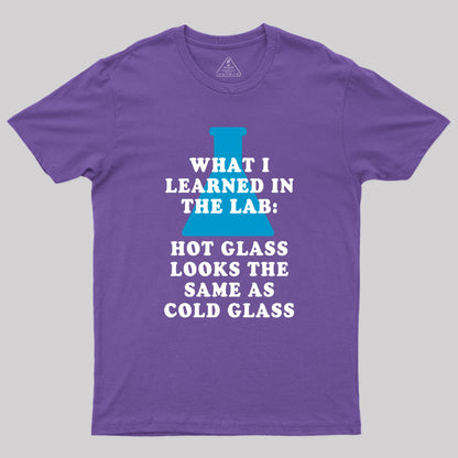 Chemistry Glass Humor Geek T-Shirt