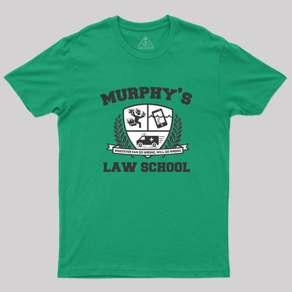 Murphy's Law School Geek T-Shirt