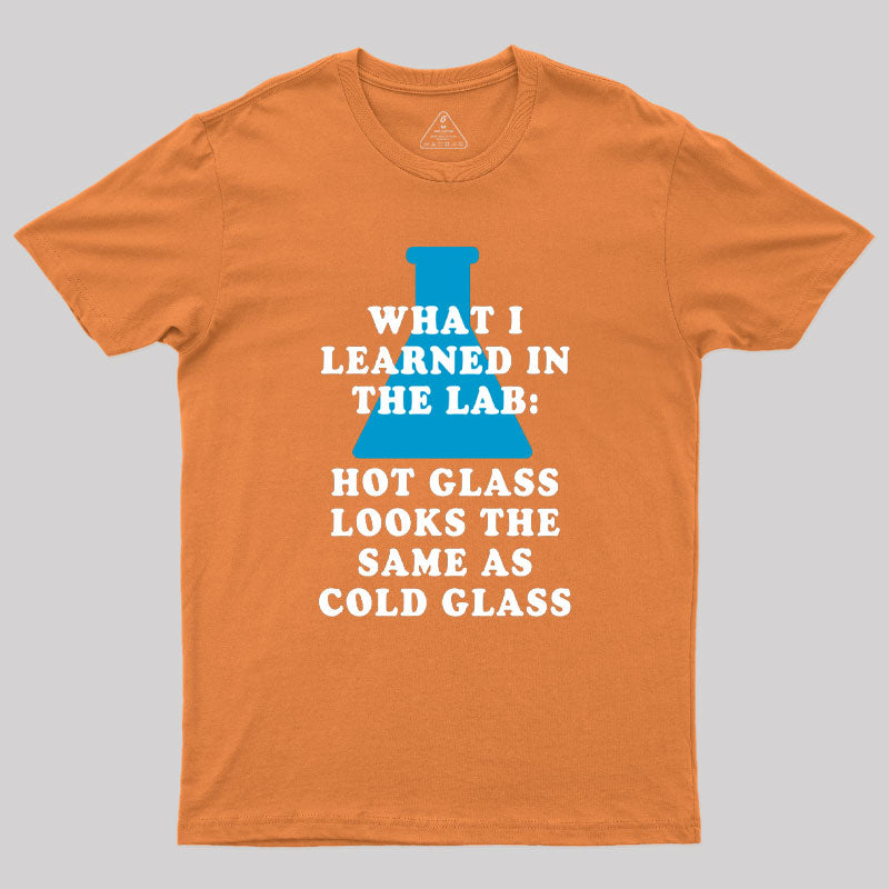 Chemistry Glass Humor Geek T-Shirt