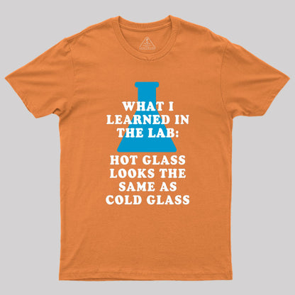 Chemistry Glass Humor Geek T-Shirt