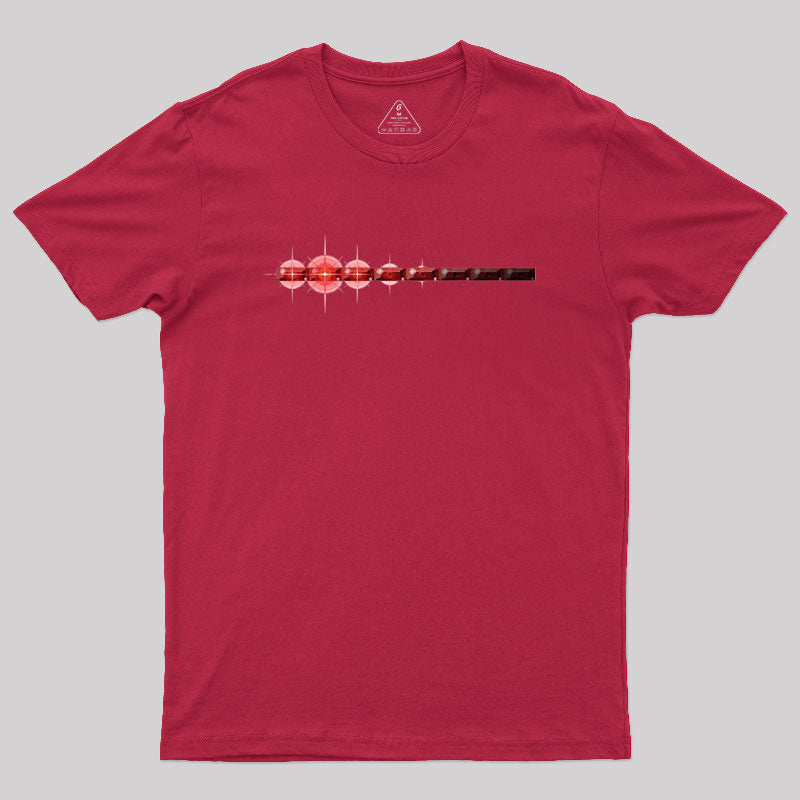 Knight Rider Red Light Geek T-Shirt