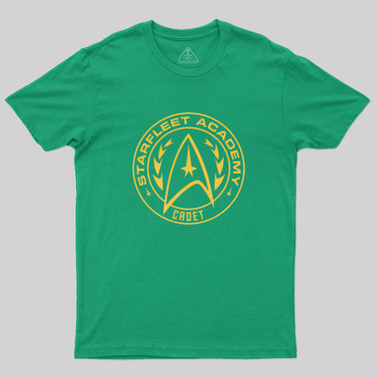 Star Trek Starfleet Academy Cadet Classic Emblem Geek T-Shirt