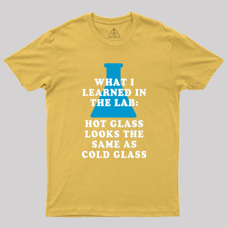 Chemistry Glass Humor Geek T-Shirt