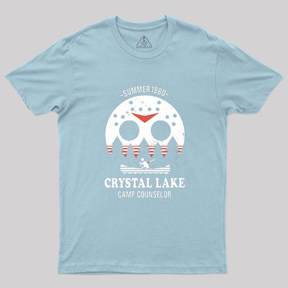 Crystal Lake Camp Counselor Geek T-Shirt