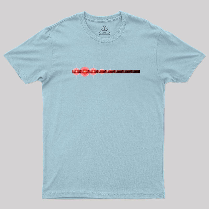 Knight Rider Red Light Geek T-Shirt