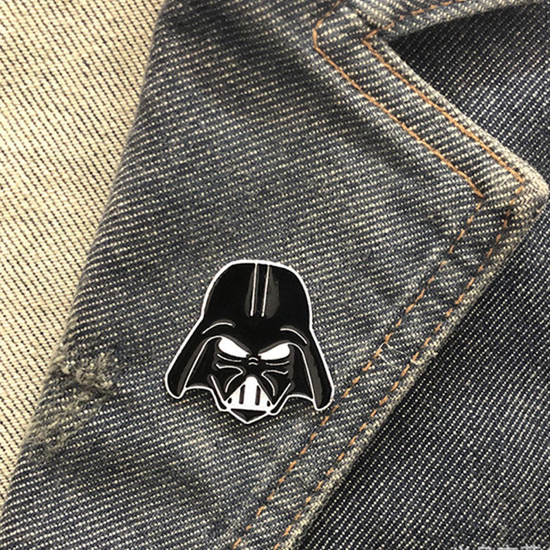 Dark Side Funny Metal Pins