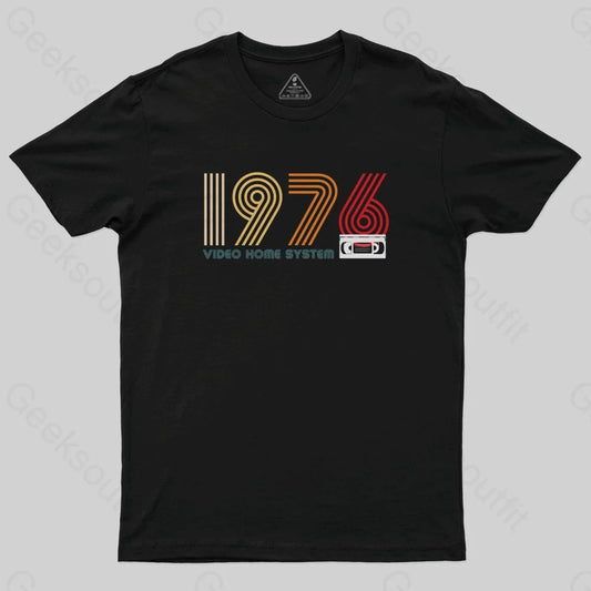 1976 Vedio Home System T-Shirt - Geeksoutfit