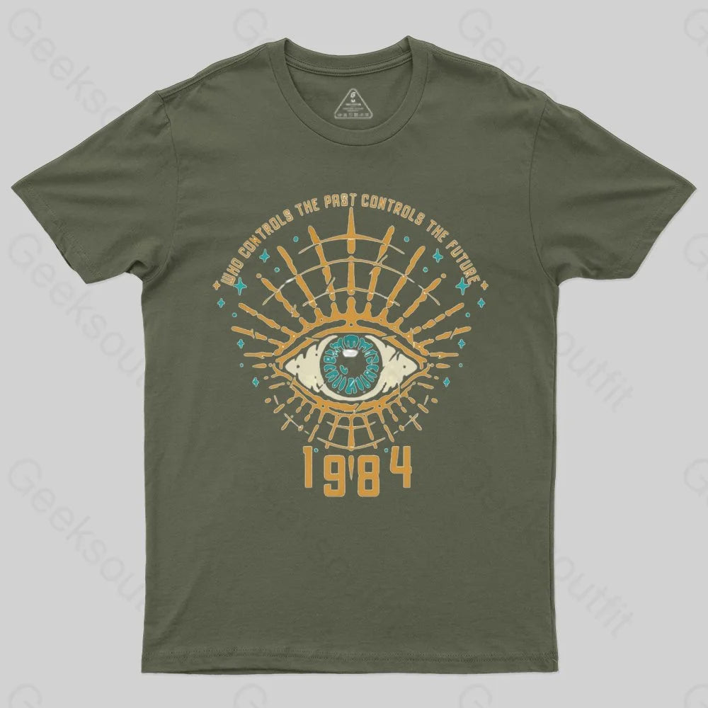 1984 George Orwell Control The Future T-shirt - Geeksoutfit